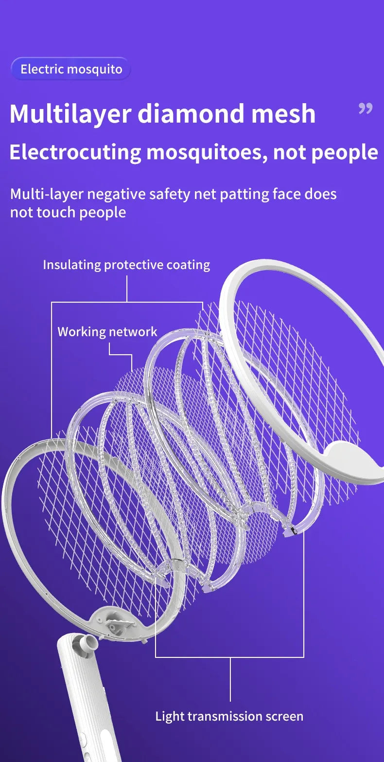 Electric UV Light Mosquito Killer with Foldable Design