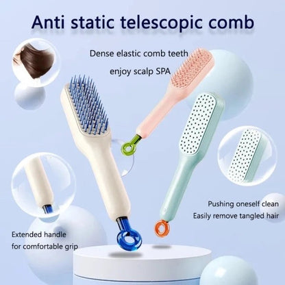 Self Cleaning Hair Brush
