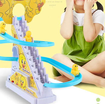 Small Duck Climbing Stairs Toy