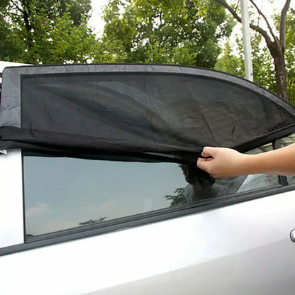 2 Pcs Car Window Cover Screen Breathable