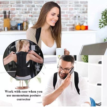 Adjustable Posture corrector Back Belt