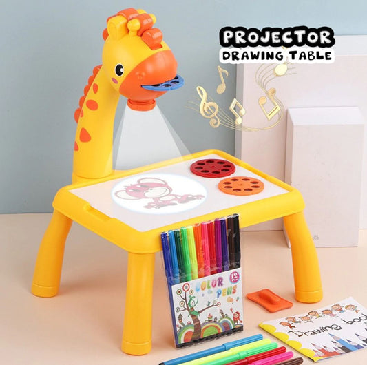Giraffe Small Size Art Drawing Board Leds