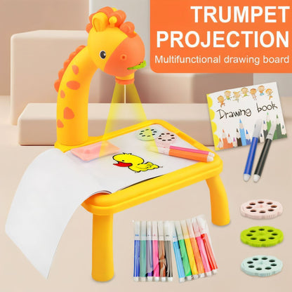 Giraffe Small Size Art Drawing Board Leds