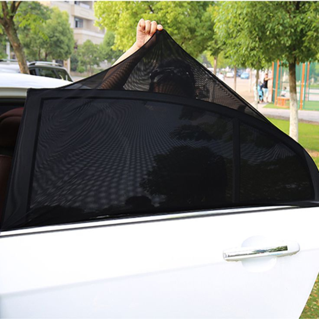 2 Pcs Car Window Cover Screen Breathable