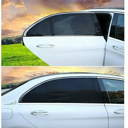 2 Pcs Car Window Cover Screen Breathable