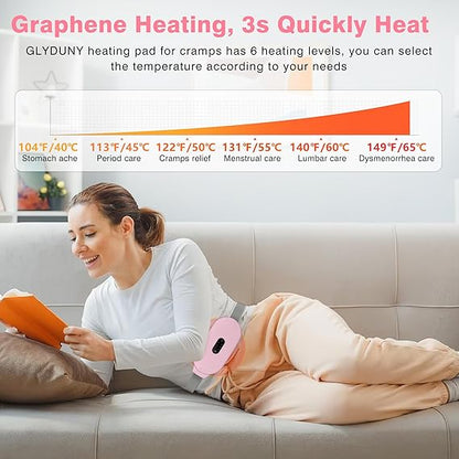 Digital Period Pad Heating And Vibrating For Healing Period Cramps
