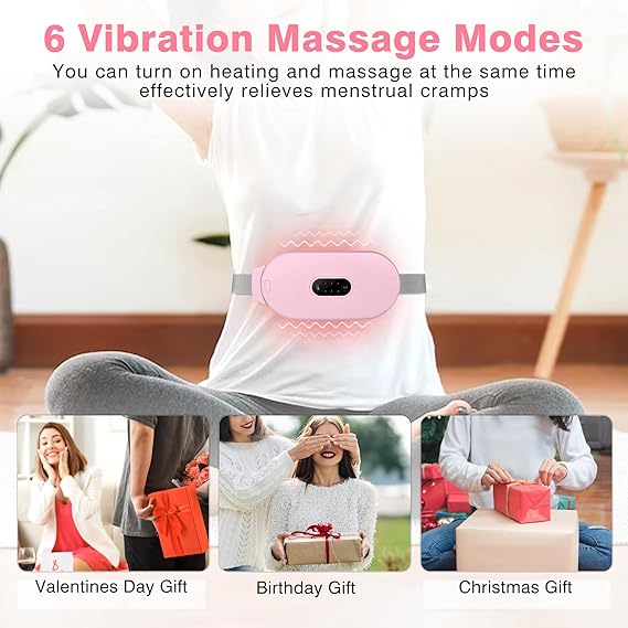 Digital Period Pad Heating And Vibrating For Healing Period Cramps