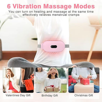 Digital Period Pad Heating And Vibrating For Healing Period Cramps