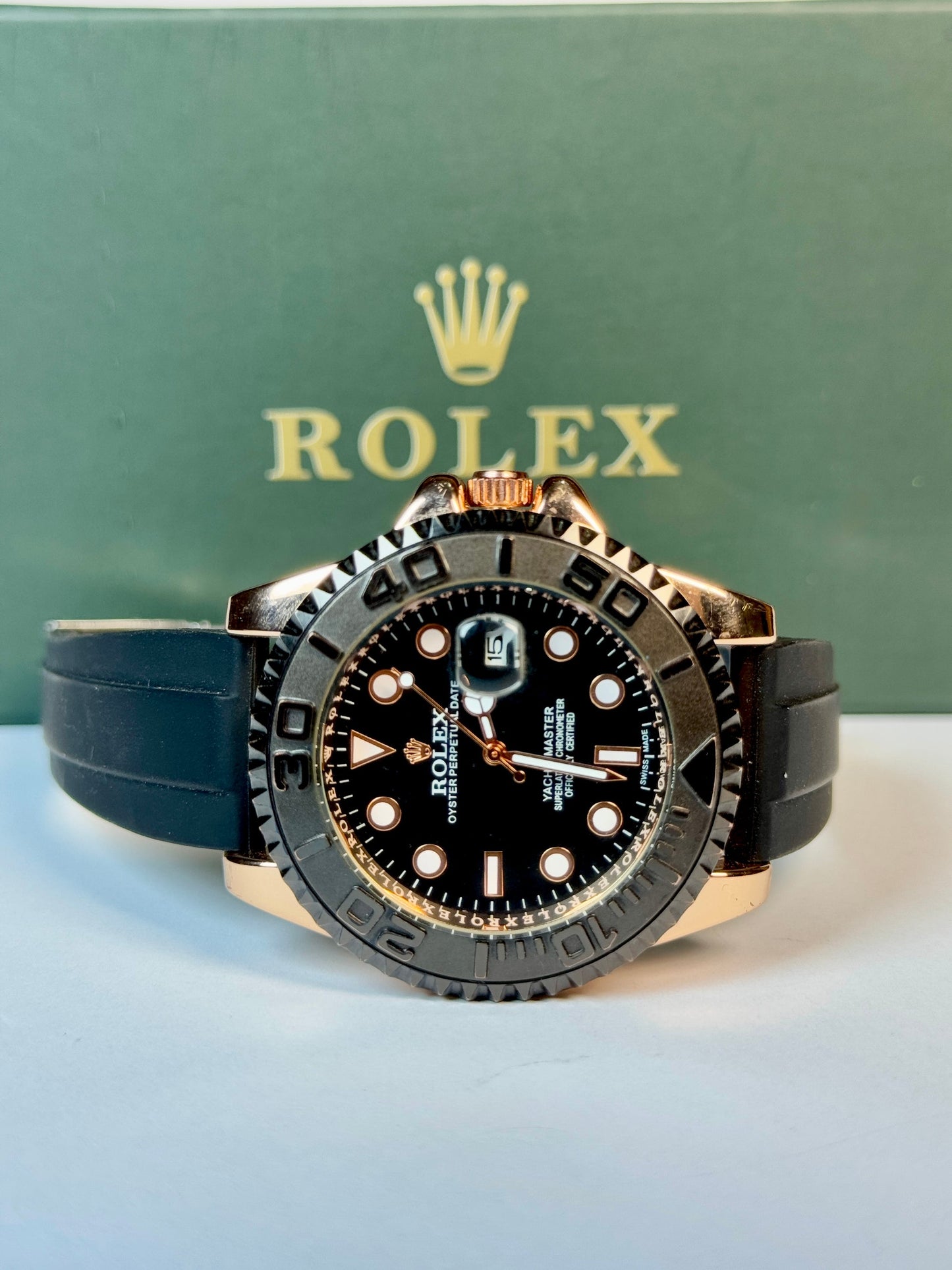 RLX GMT Rose Gold Mens Watch