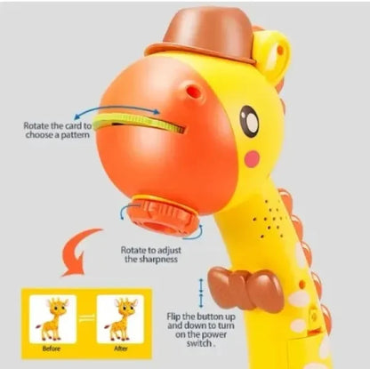 Giraffe Small Size Art Drawing Board Leds